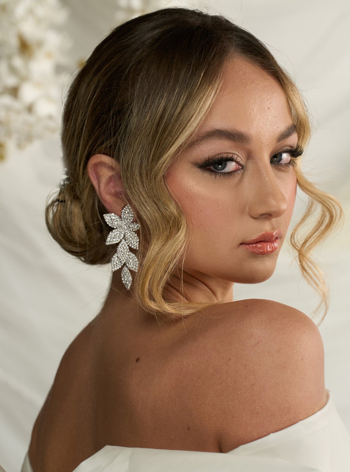 2481FR- Pettinino da sposa con pietre swarovski