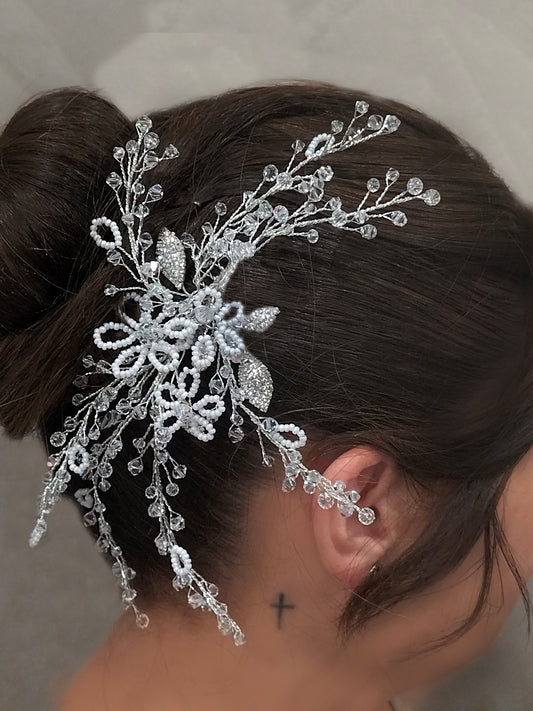 2387 FR - Pettinino da sposa