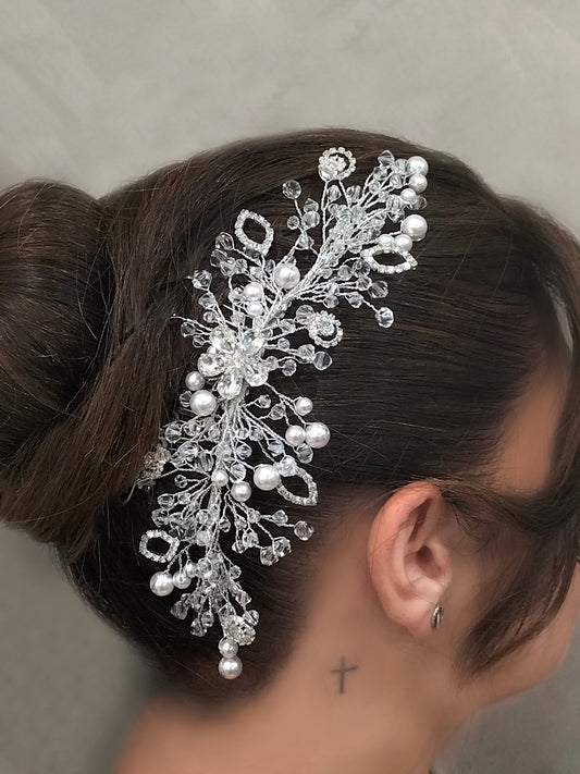 2419 FR - Pettine bijoux da sposa