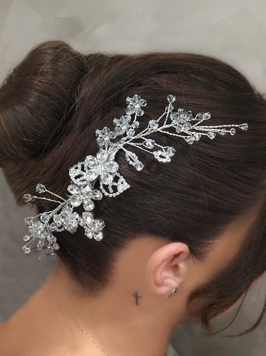 2435 FR -Pettine bijoux da sposa