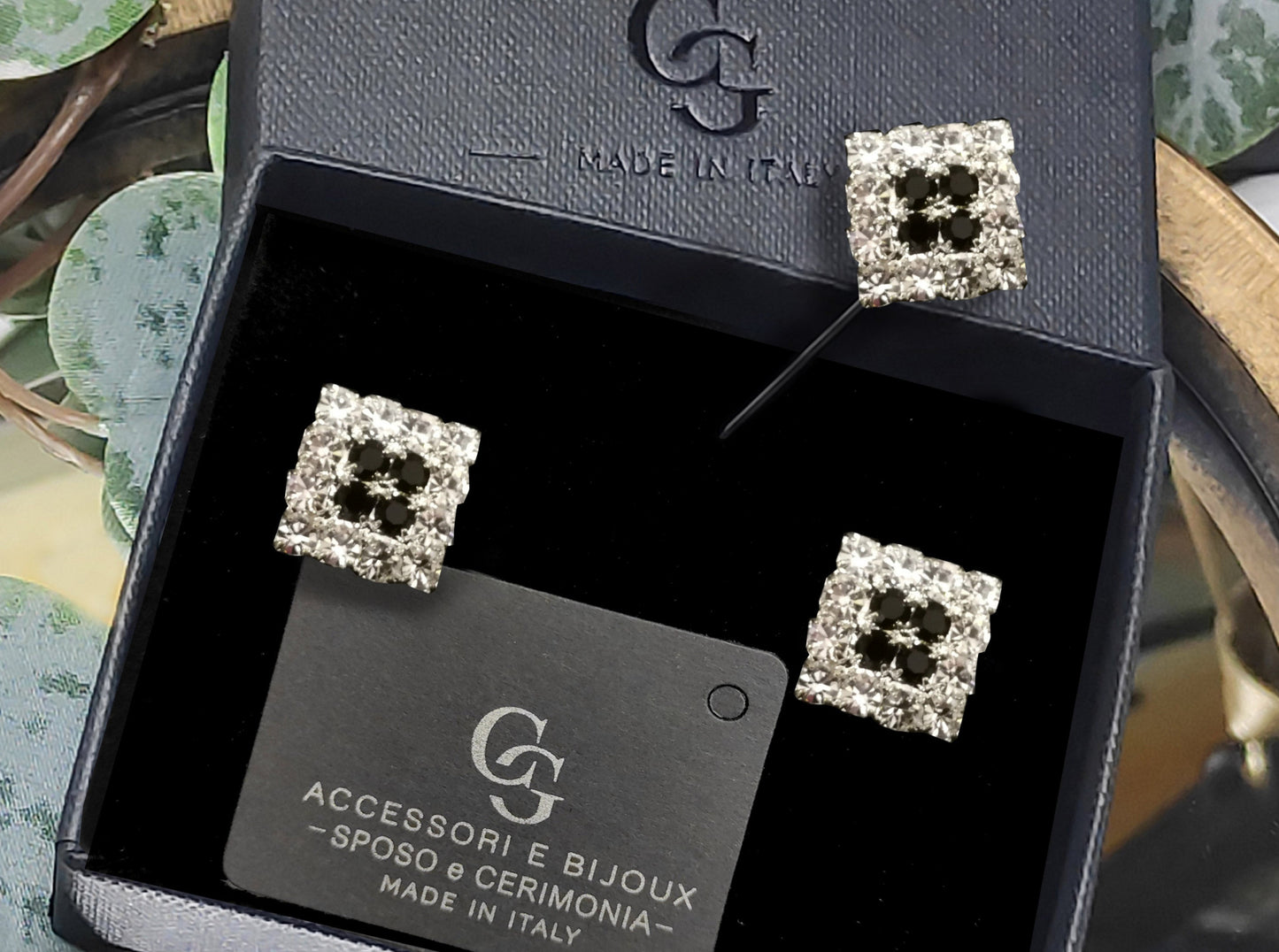 SET GEM100 GEMELLI+SPILLA BIJOUX