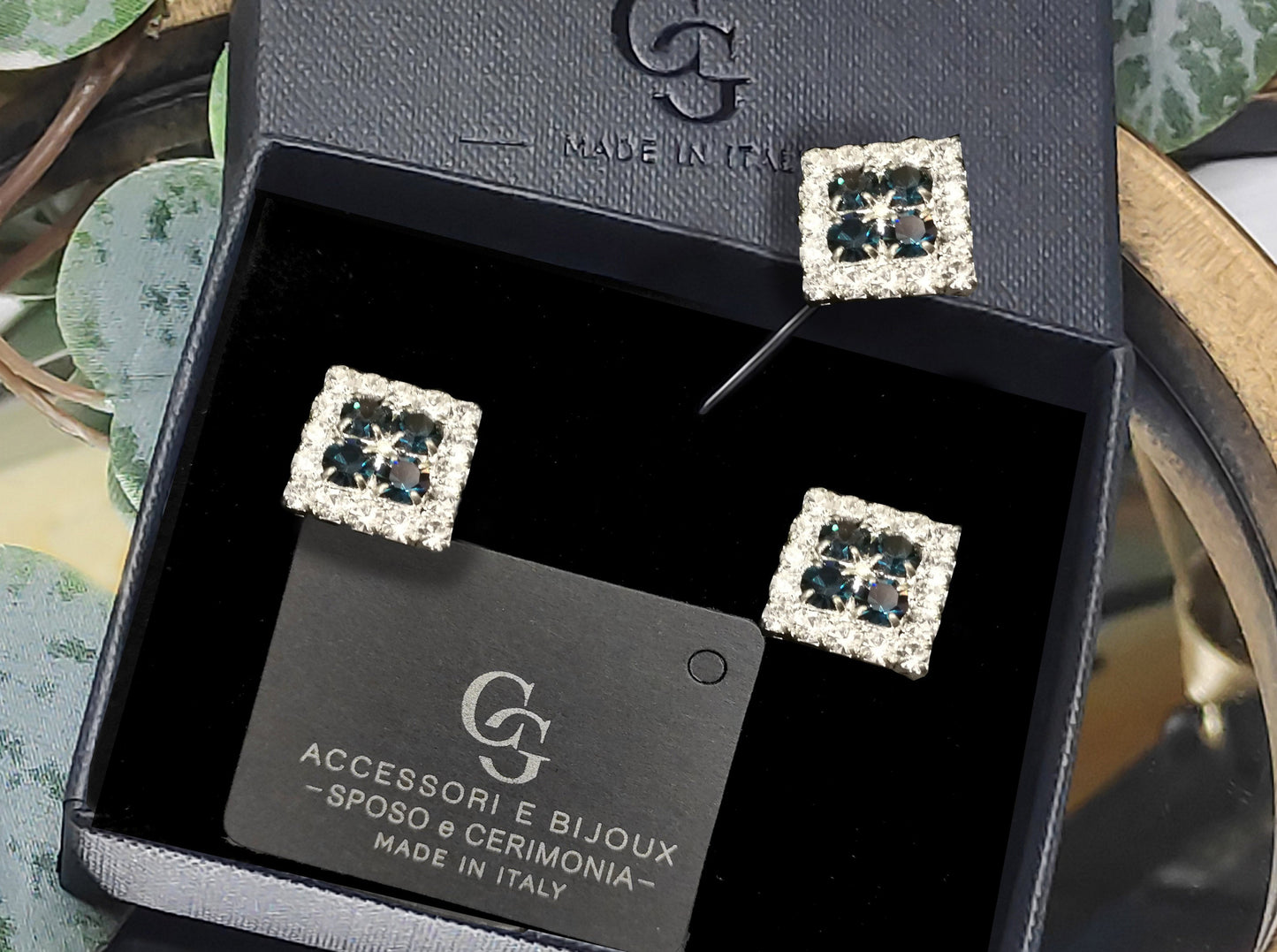 SET GEM105 GEMELLI+SPILLA BIJOUX