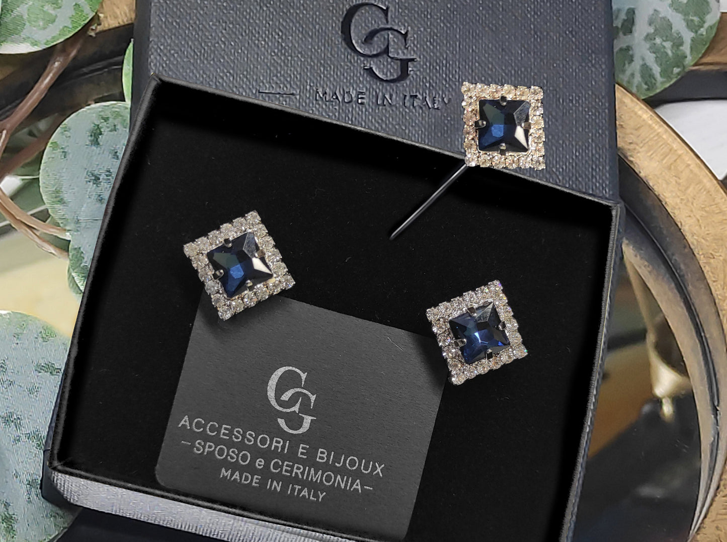 SET GEM177 GEMELLI+SPILLA BIJOUX