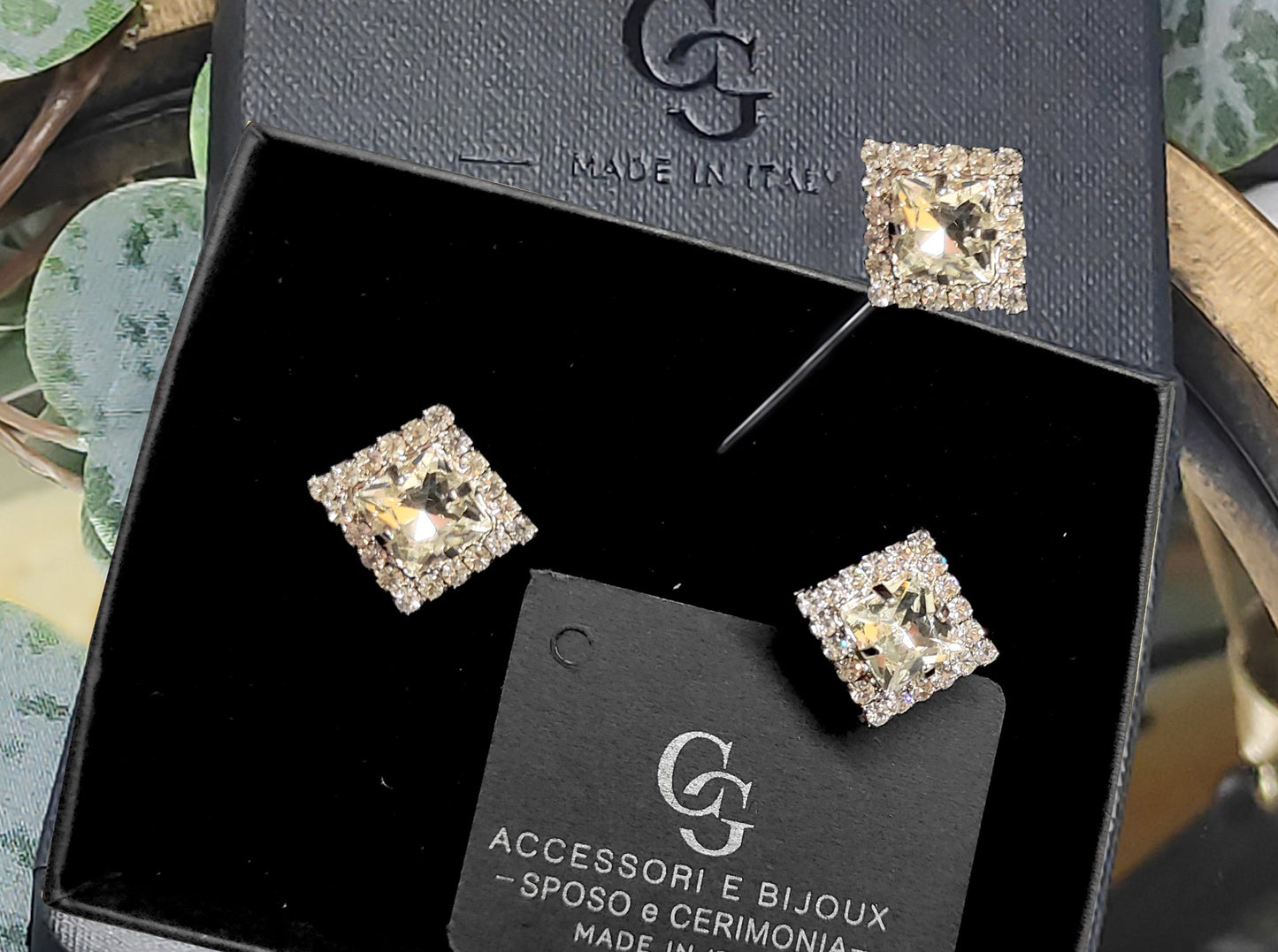 SET GEM177 GEMELLI+SPILLA BIJOUX