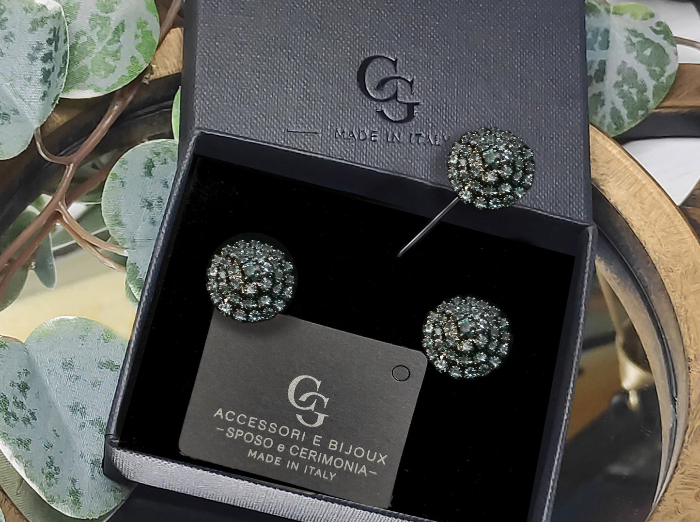 SET GEM113 GEMELLI+SPILLA BIJOUX