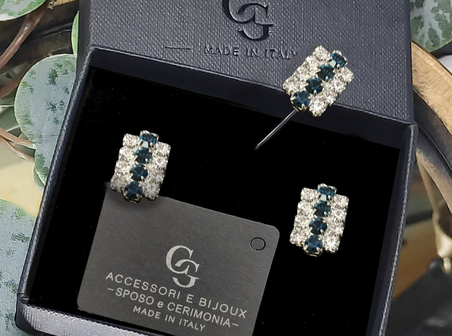 SET GEM122 GEMELLI+SPILLA BIJOUX