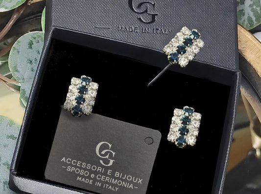 SET GEM122 GEMELLI+SPILLA BIJOUX