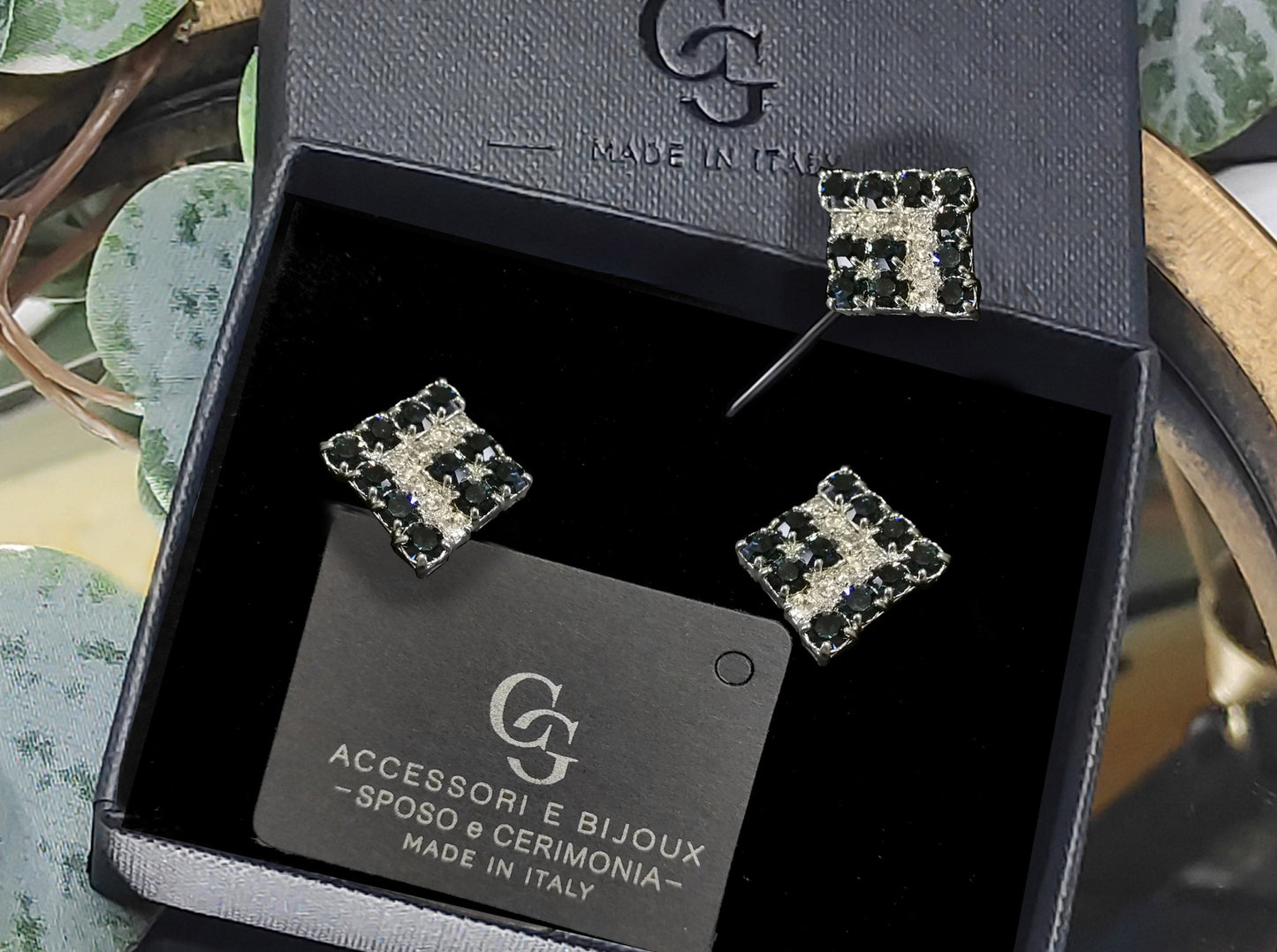 SET GEM133 GEMELLI+SPILLA BIJOUX
