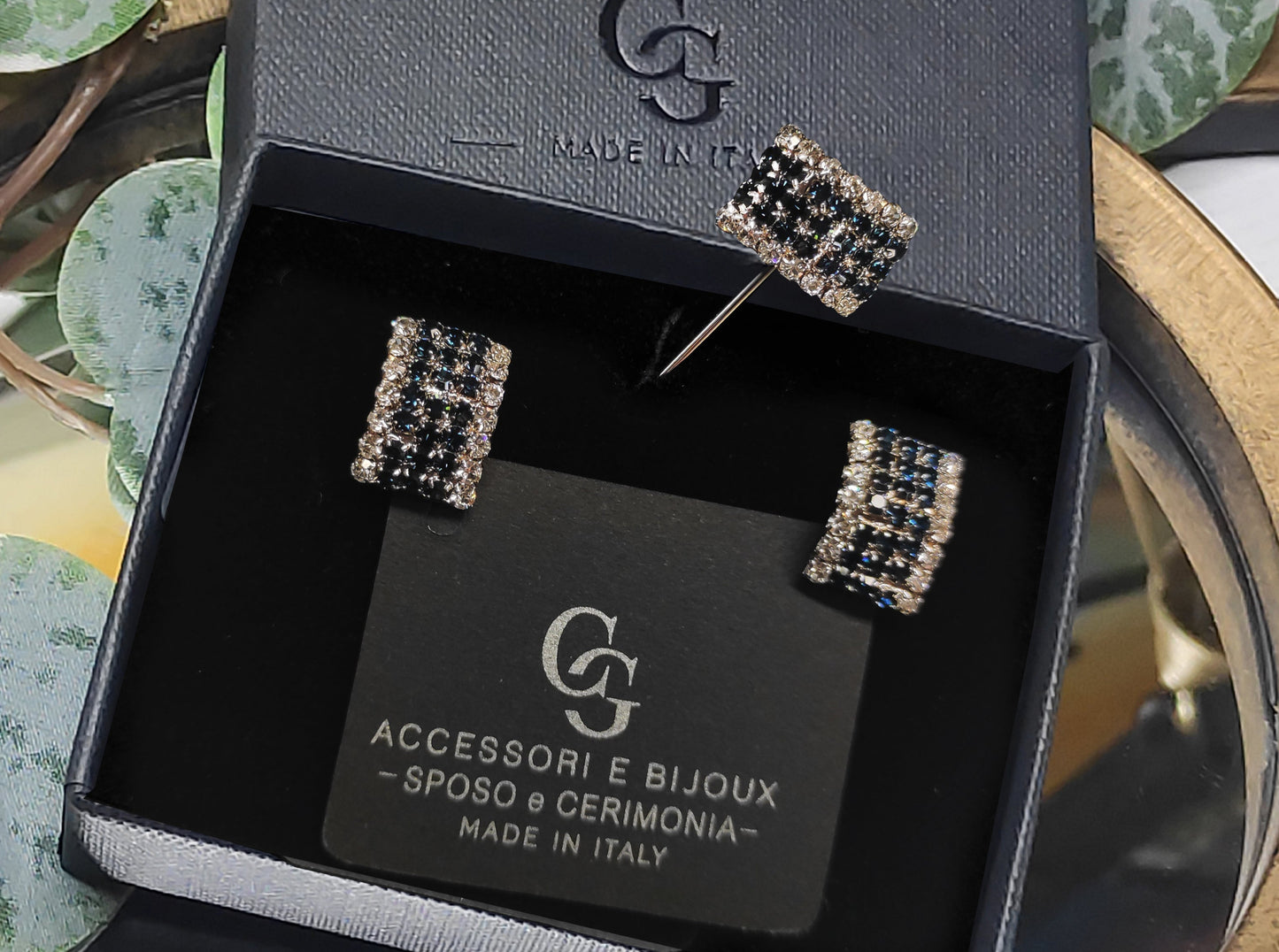 SET GEM40+SPILLA BIJOUX