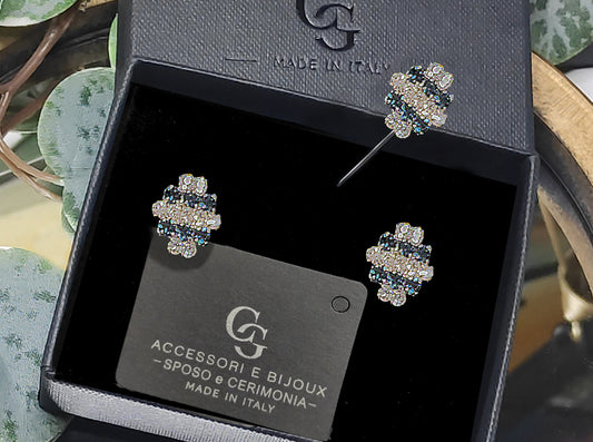 SET GEM51 GEMELLI+SPILLA BIJOUX