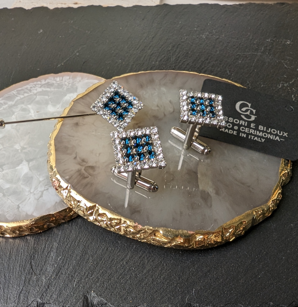 SET Gem 99 GEMELLI + SPILLA BIJOUX