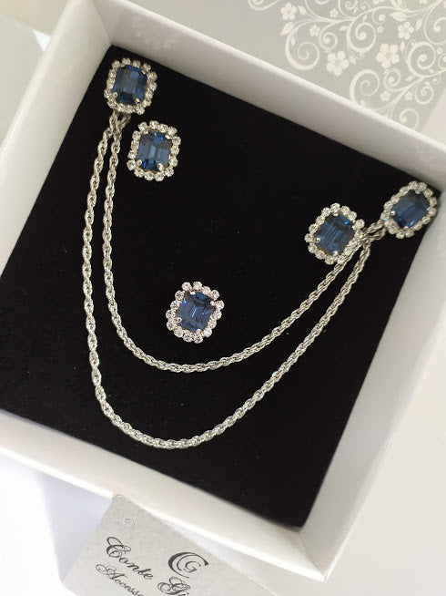 SET GEM3 GEMELLI+SPILLA BIJOUX