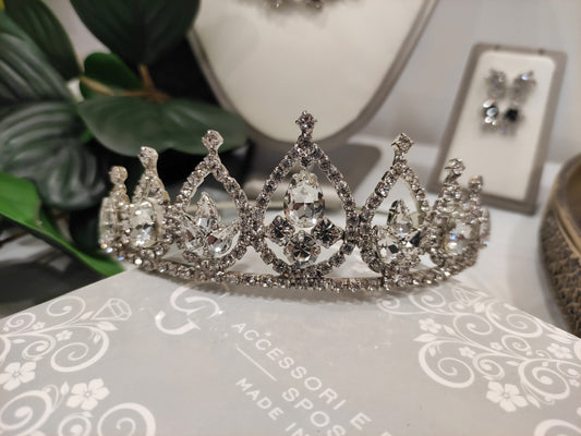 3052bis - Coroncina bijoux swarovski
