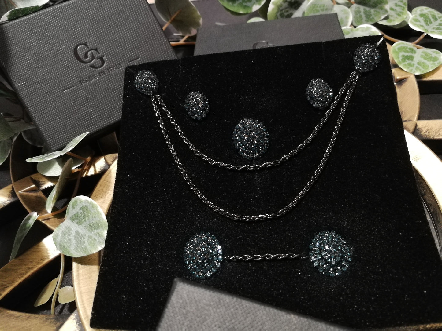 SET GEM13 GEMELLI+SPILLA BIJOUX