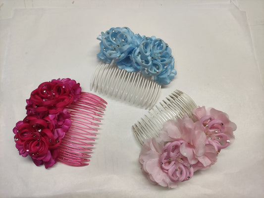 Pettinino con fiori