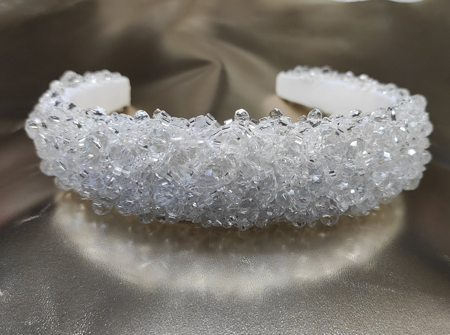 Cerchietto ricamato - Accessorio bijoux swarovski