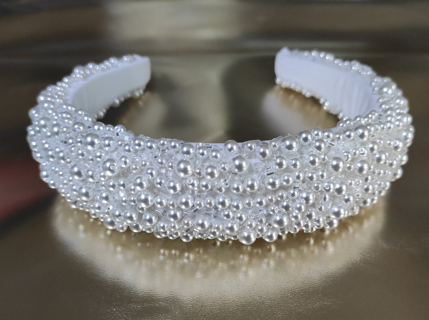 Cerchietto ricamato - Accessorio bijoux swarovski