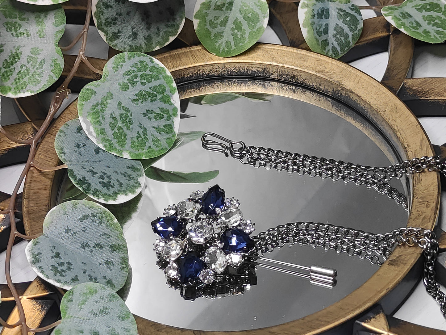 Spilla Bijoux con catena - AST 122
