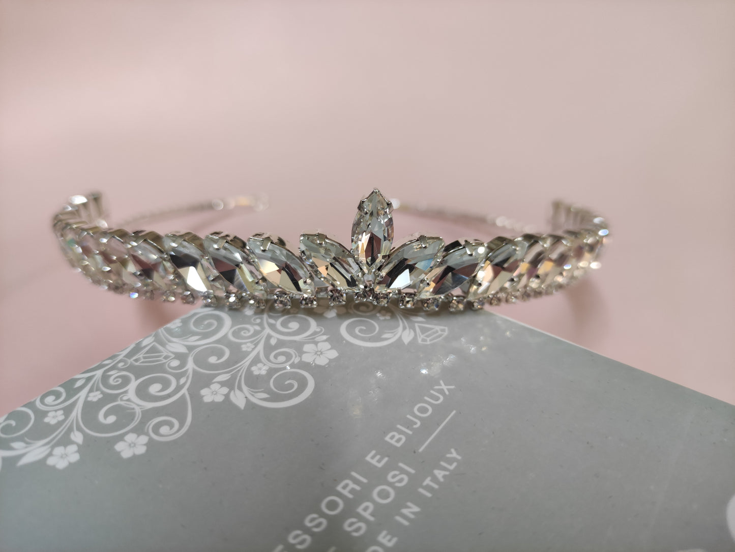 NAV157- Coroncina bijoux swarovski