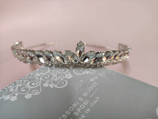 NAV157- Coroncina bijoux swarovski