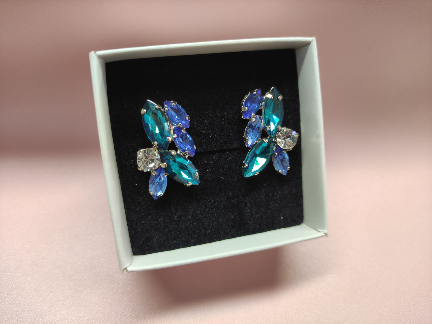 Petali di rubino - 1396OR Orecchini bijoux