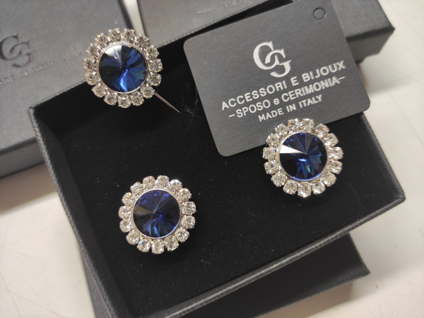 SET GEM55 GEMELLI+SPILLA BIJOUX