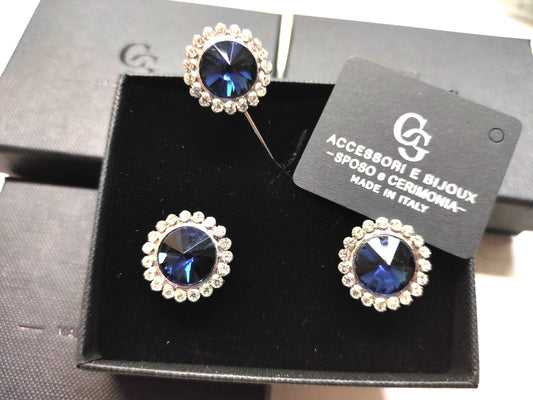 SET Gem 172 GEMELLI + SPILLA BIJOUX