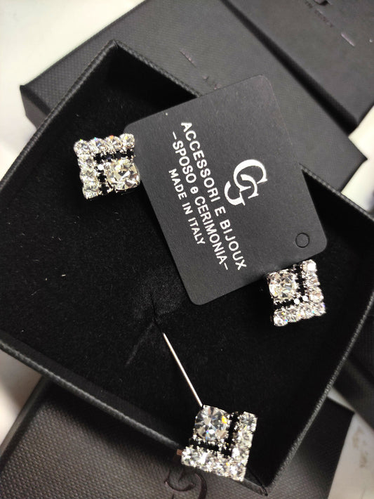 SET Gem 146 GEMELLI + SPILLA BIJOUX