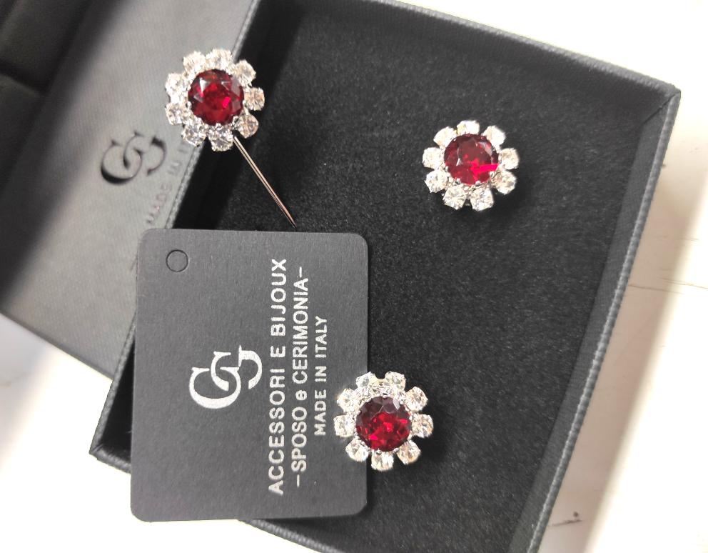 SET Gem 137 GEMELLI + SPILLA BIJOUX