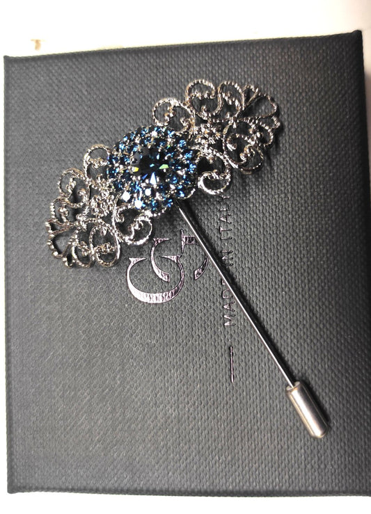 Spilla Gem162 con Doppia Filigrana