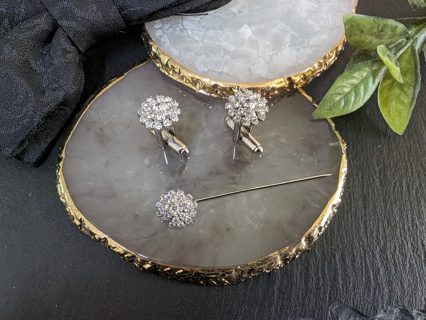 SET GEM14 GEMELLI+SPILLA BIJOUX