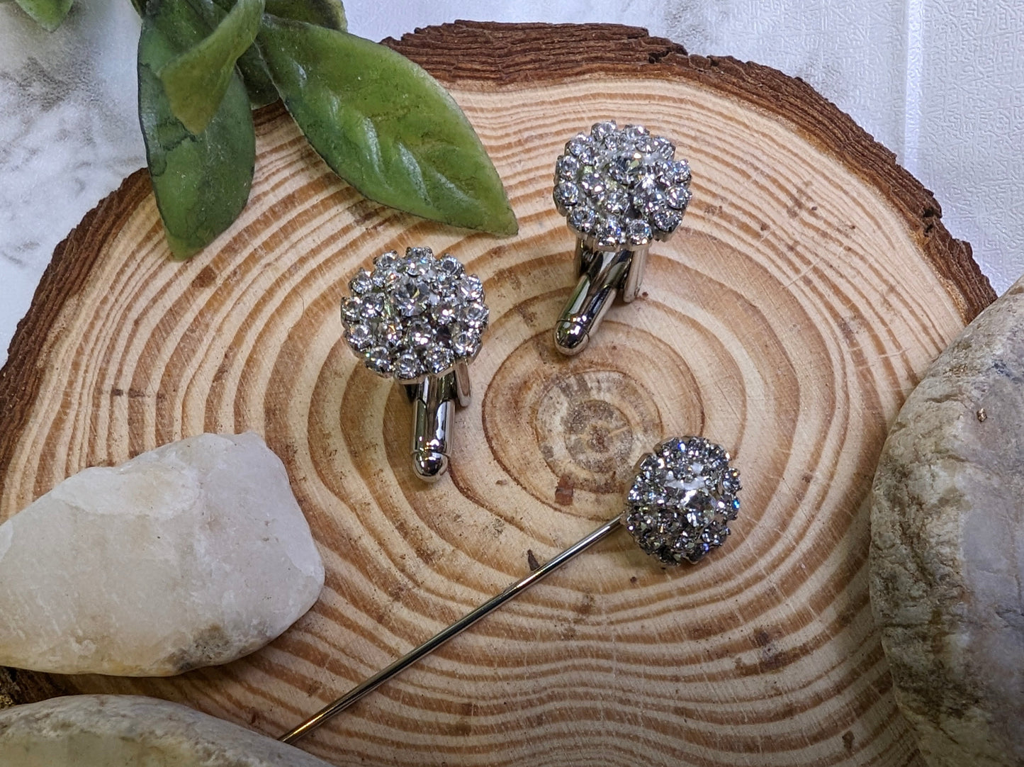 SET GEM14 GEMELLI+SPILLA BIJOUX