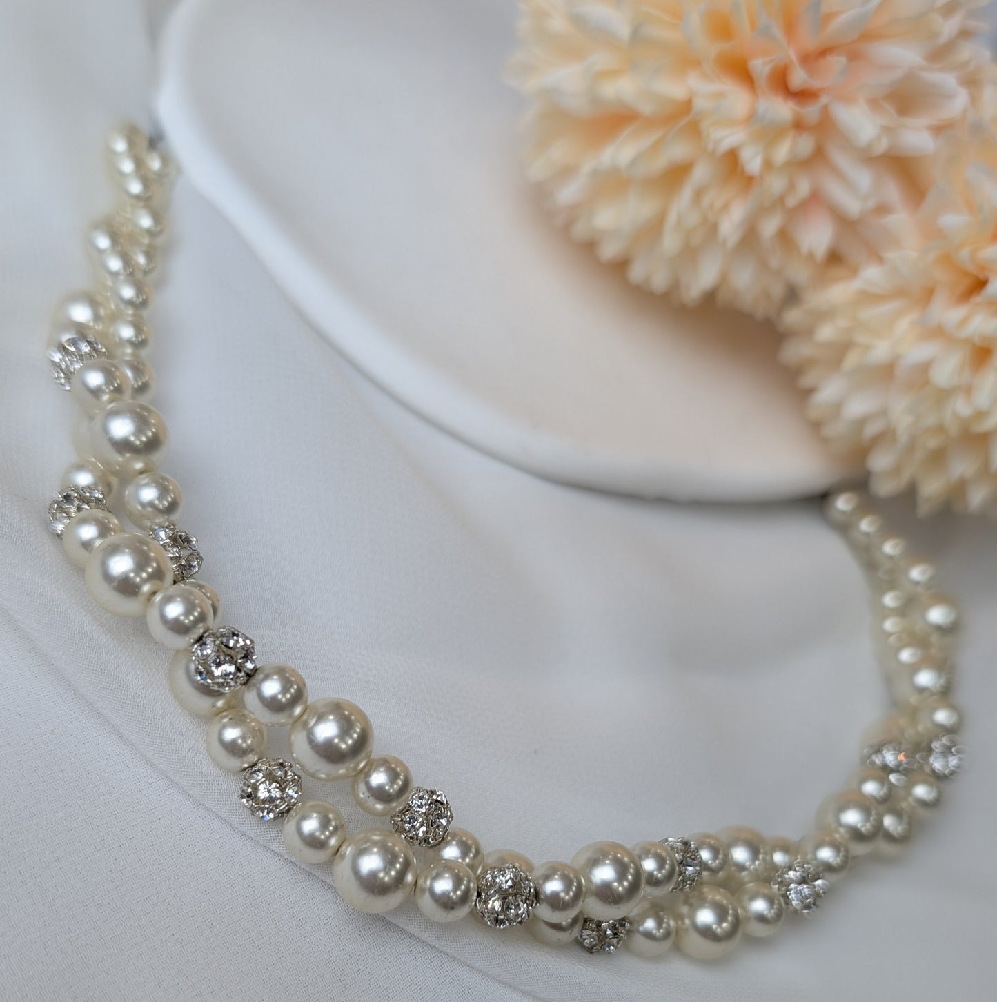 FRN 120 - Accessorio modellabile in perle da sposa