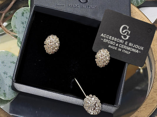 SET GEM13 GEMELLI+SPILLA BIJOUX