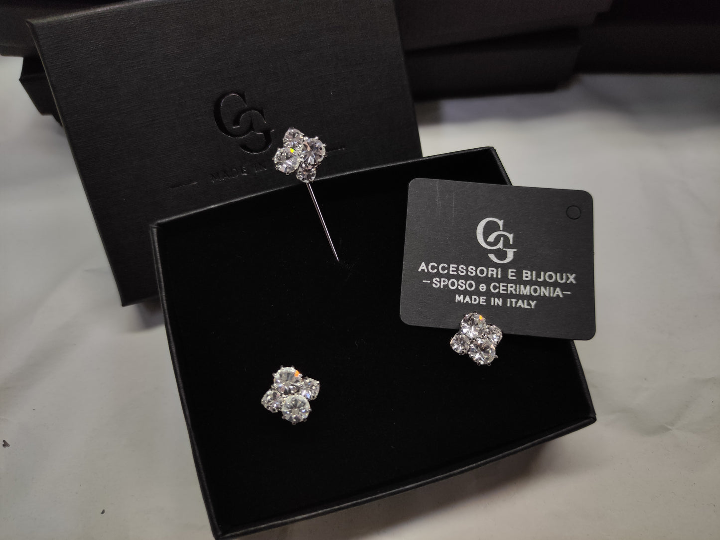 SET GEM120 GEMELLI+SPILLA BIJOUX
