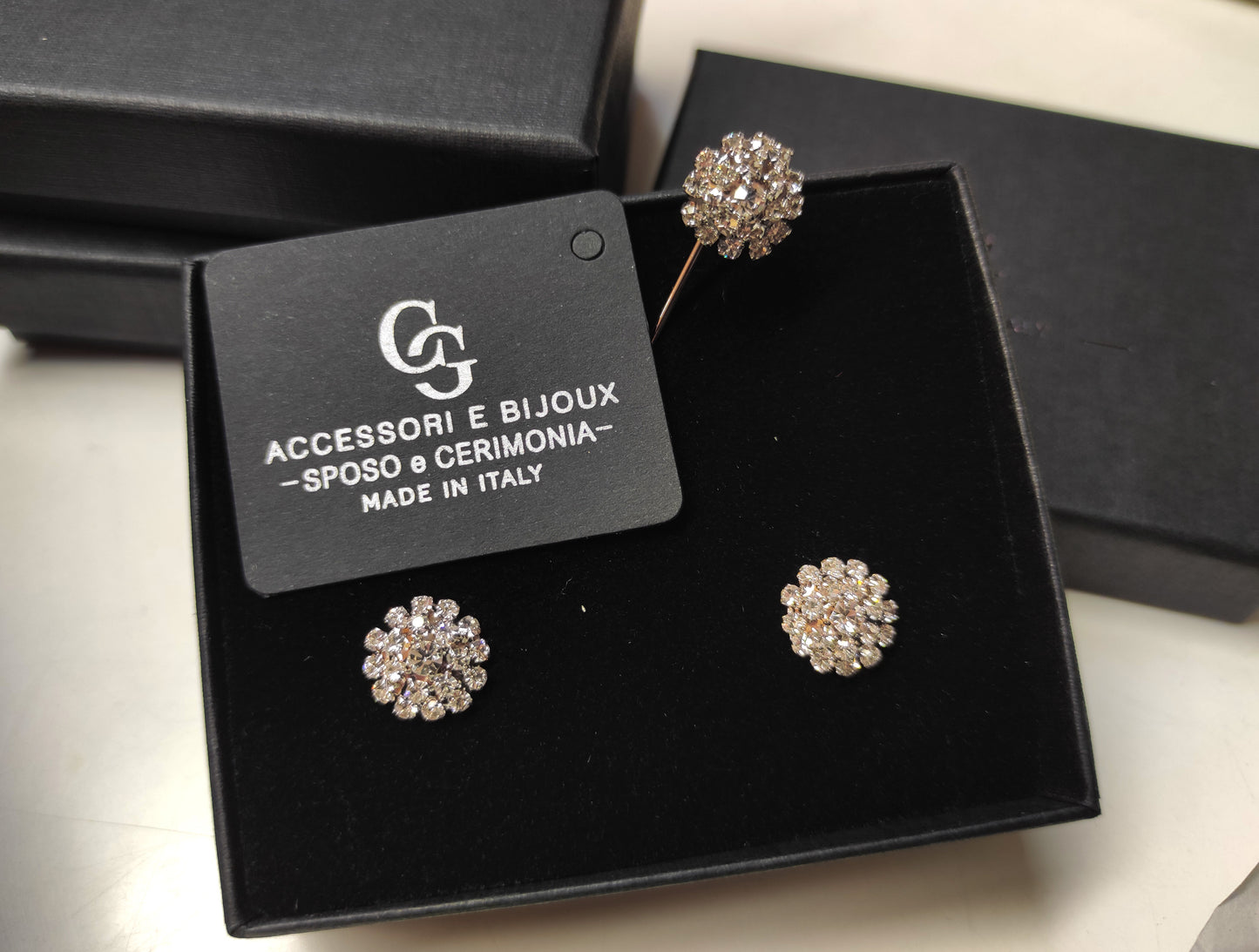 SET GEM14 GEMELLI+SPILLA BIJOUX