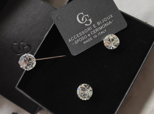 SET GEM4 GEMELLI+SPILLA BIJOUX