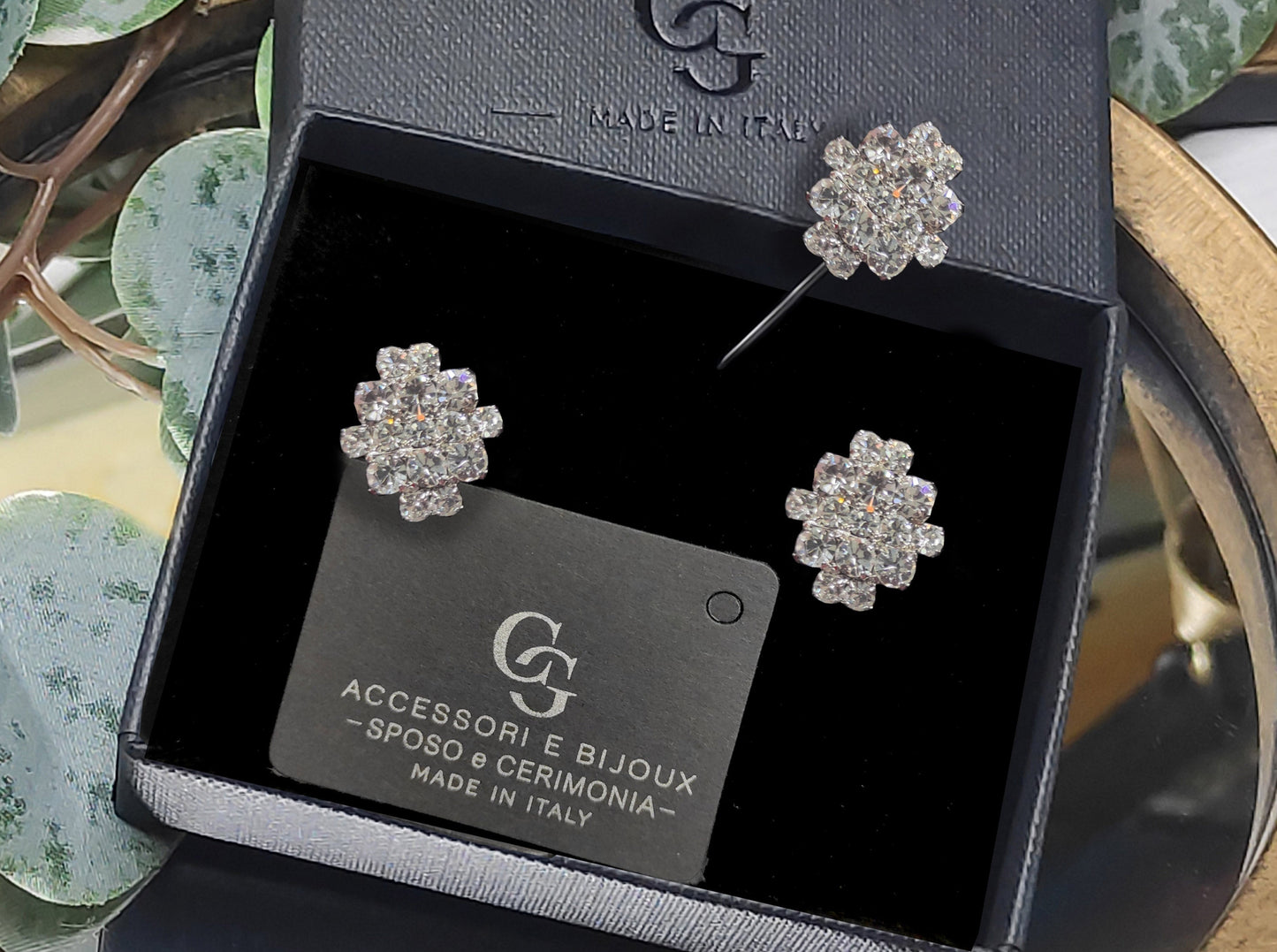 SET GEM51 GEMELLI+SPILLA BIJOUX