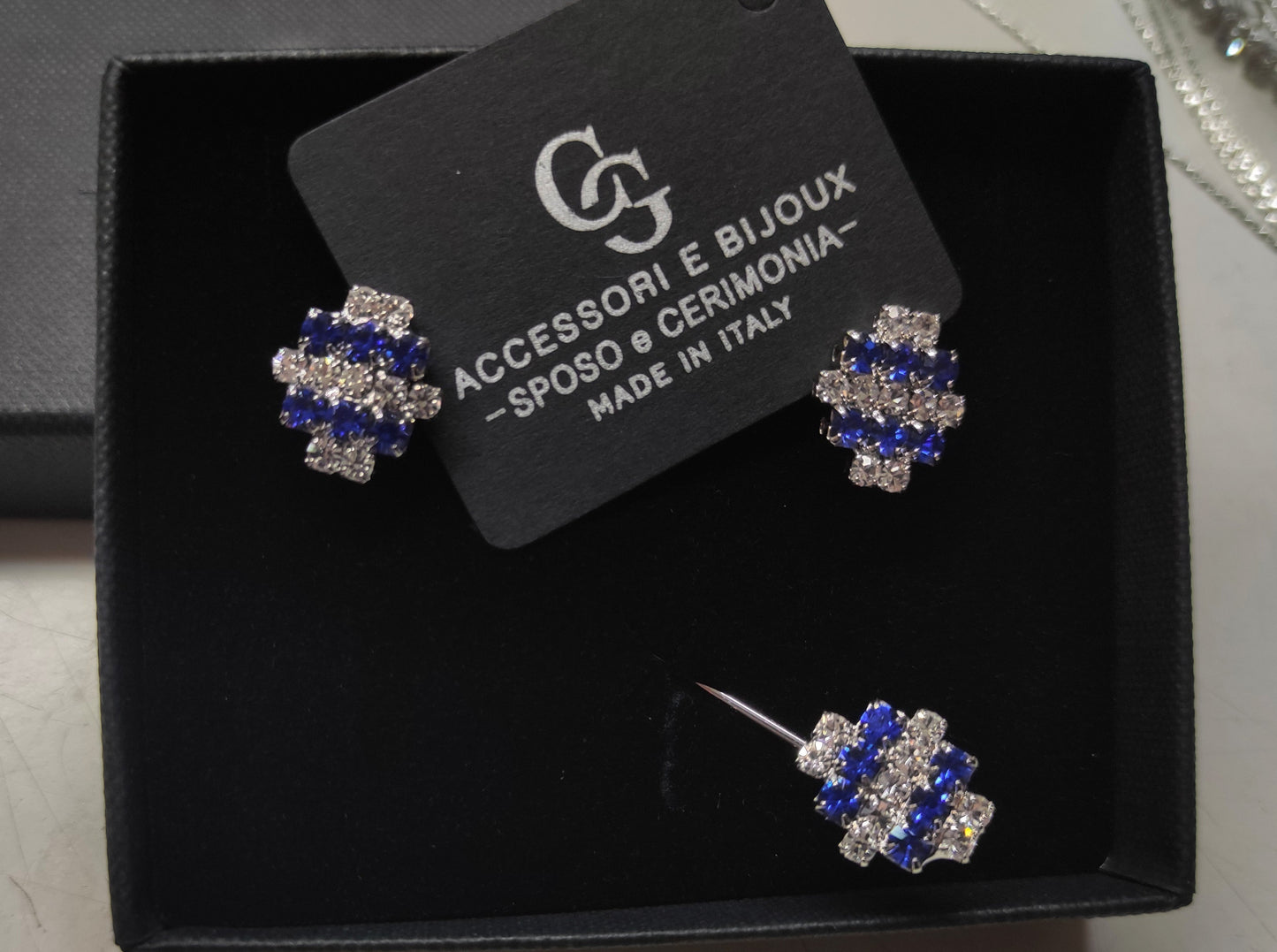 SET GEM51 GEMELLI+SPILLA BIJOUX