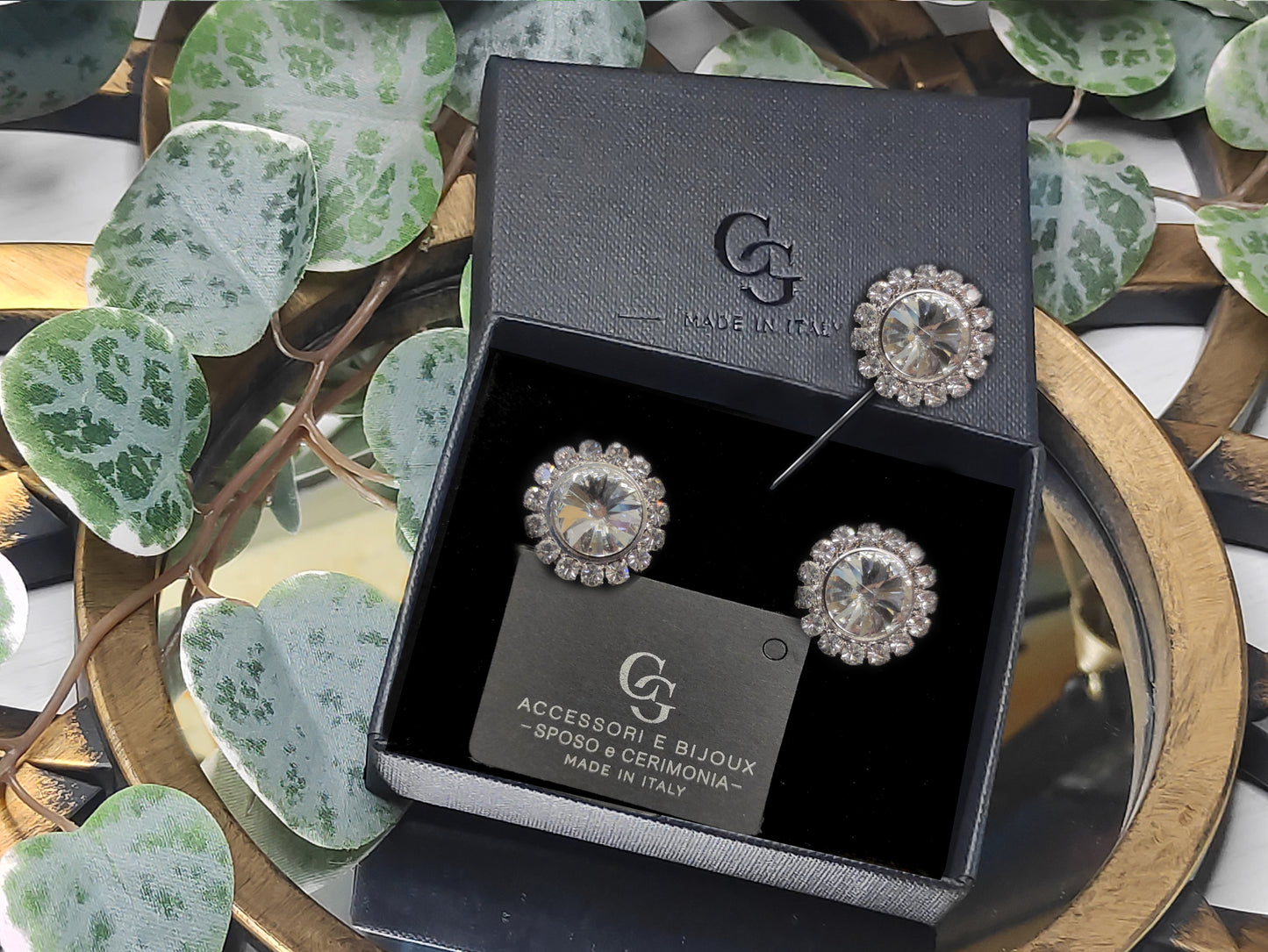 SET GEM55 GEMELLI+SPILLA BIJOUX