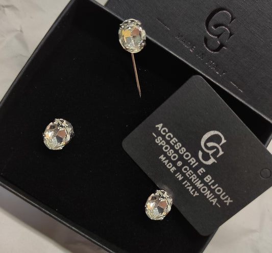 SET GEM5 GEMELLI+SPILLA BIJOUX