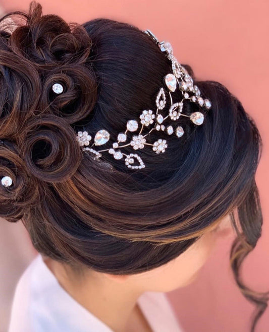 FRN154 -  Accessorio bijoux in strass da sposa