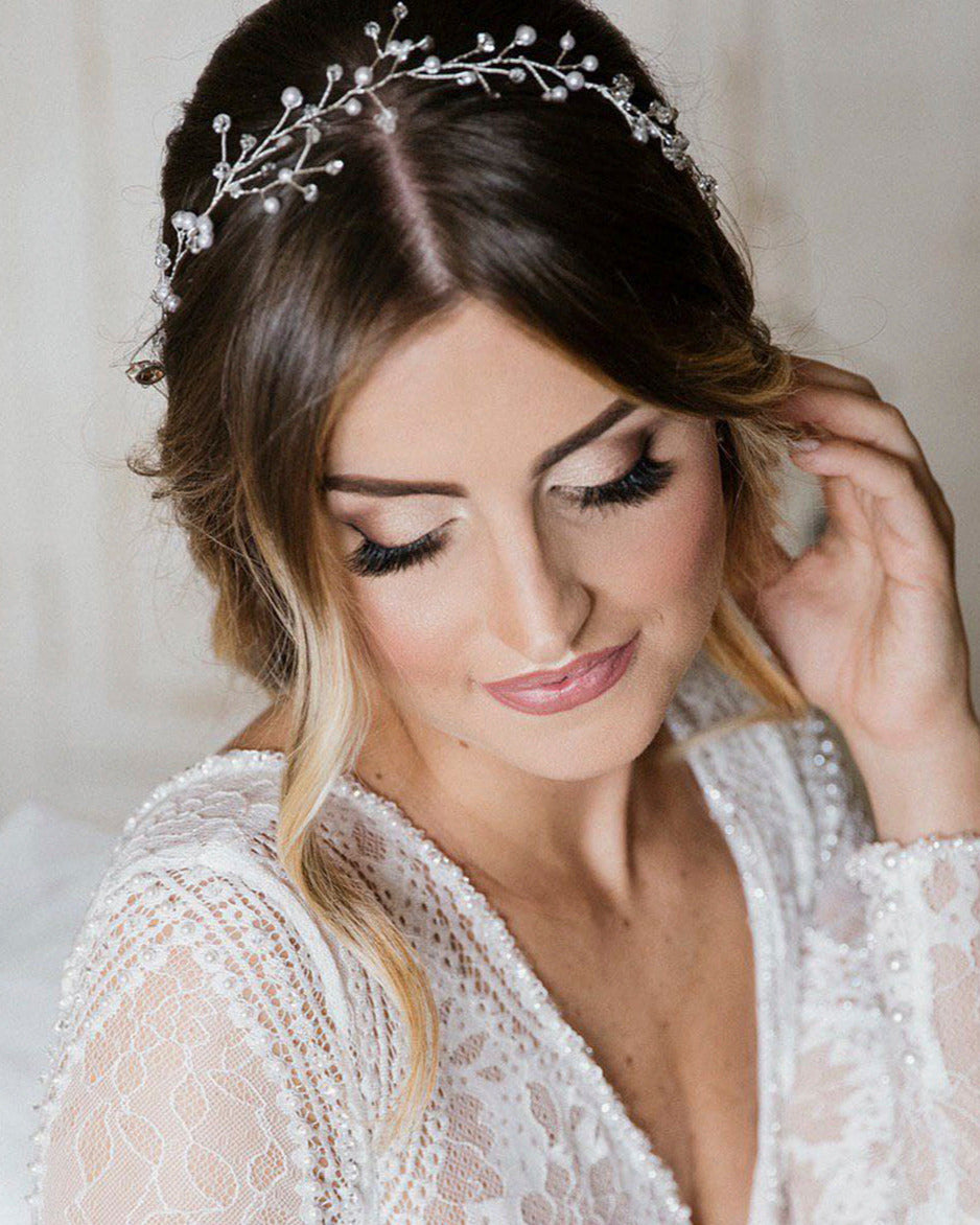 Filo 13 bis Perle e Cristalli - Modellabile bijoux swarovski