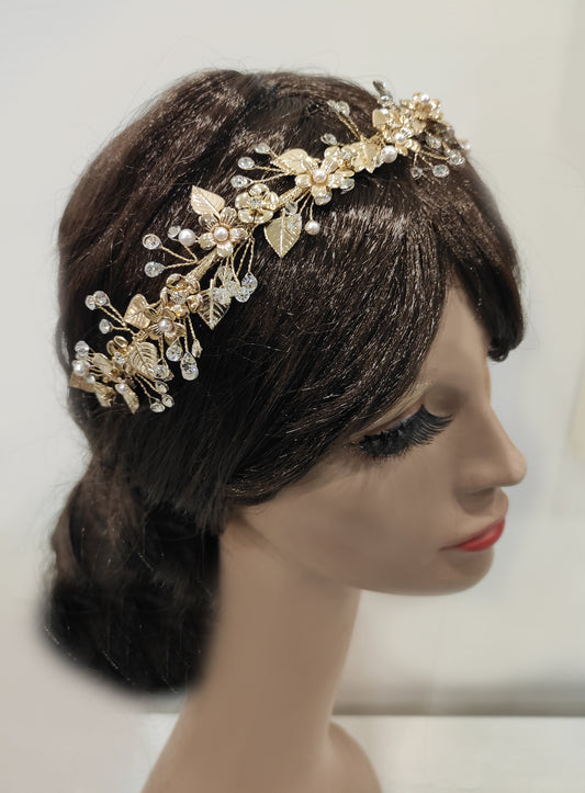 FRN179 - Modellabile con fiori in ottone