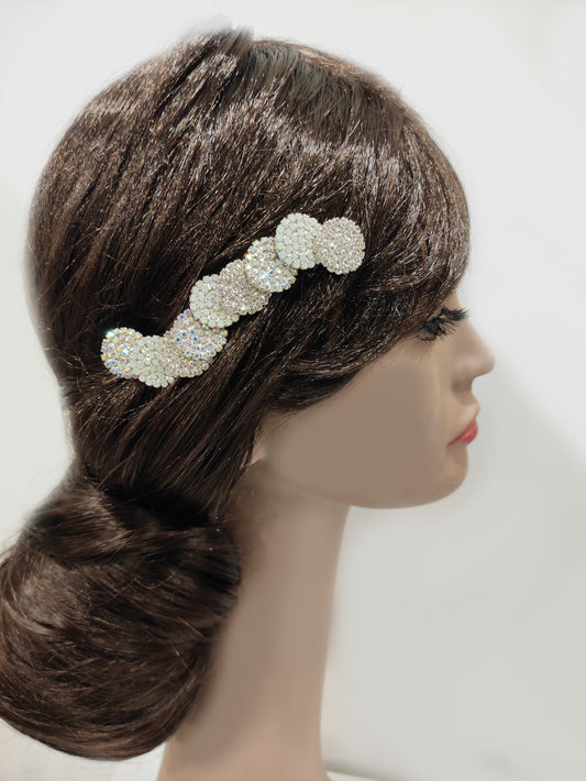 2230FR- Pettinino da sposa in strass