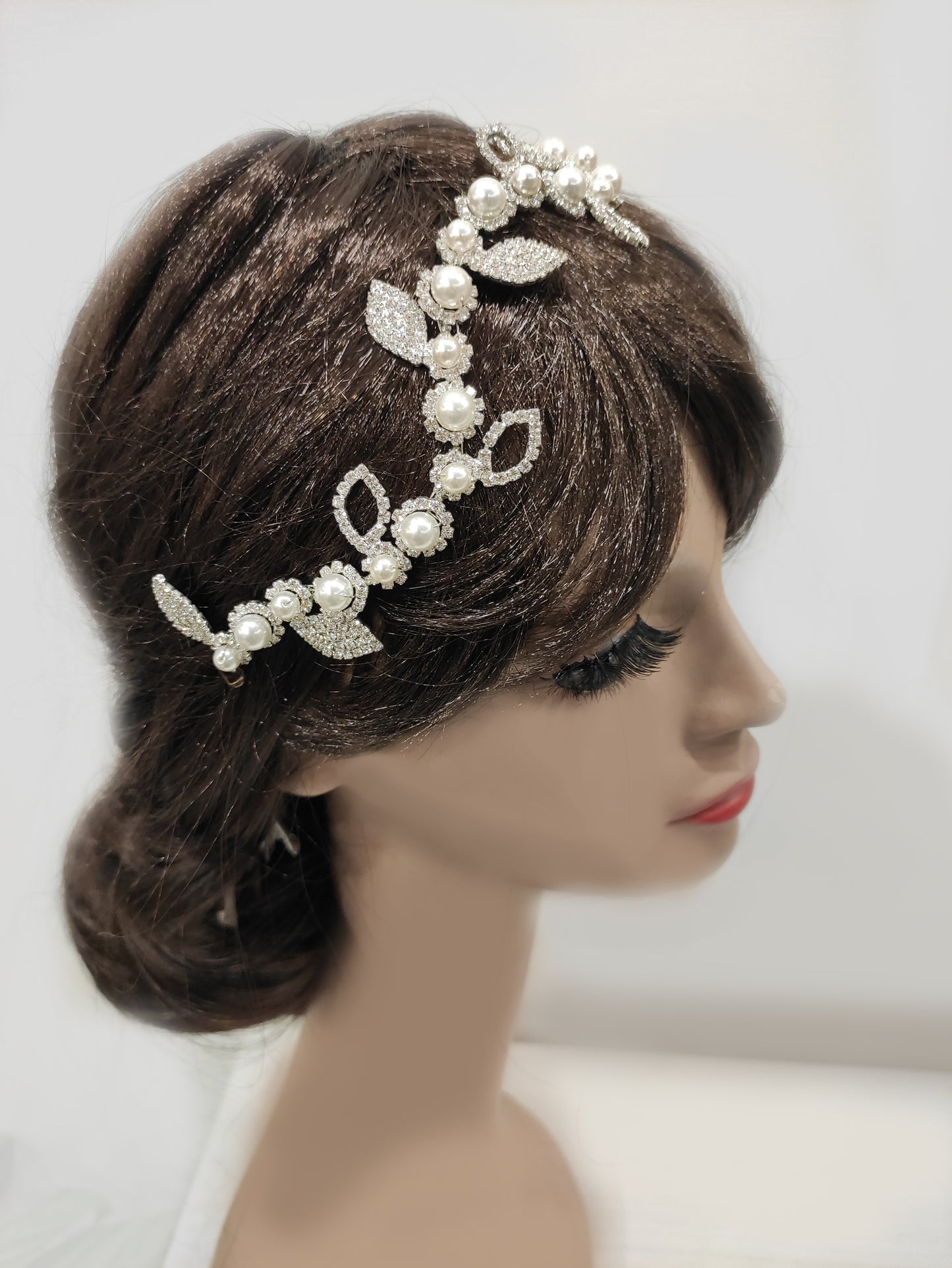 FRN116 - Modellabile bijoux con strass e perle