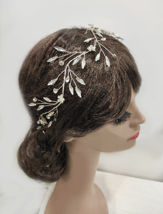 FL30 - Filo bijoux da sposa con navette swarovski