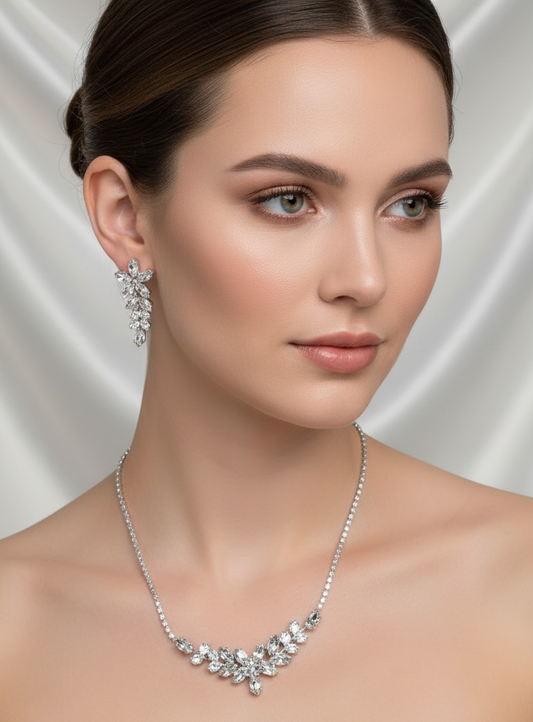 Parure Fiore di cristallo
