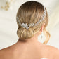 2390FR- Pettinino da sposa con cristalli e filo bijoux