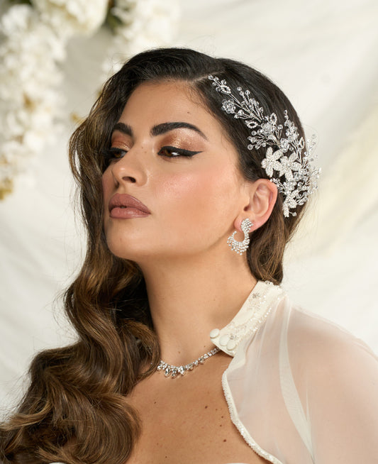2482 FR - Pettinino bijoux da sposa